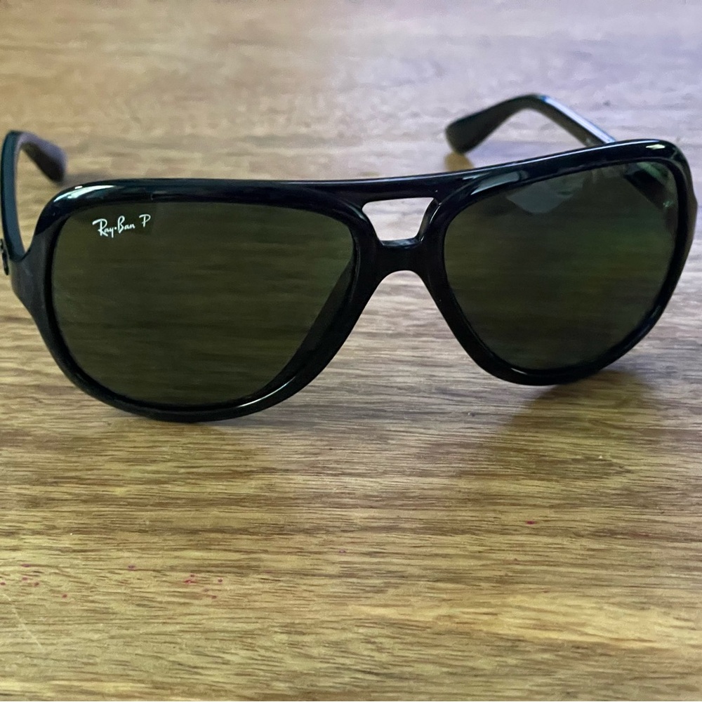 Ray-Ban Polarized Aviator Sunglasses RB4162 601/2P 59-15